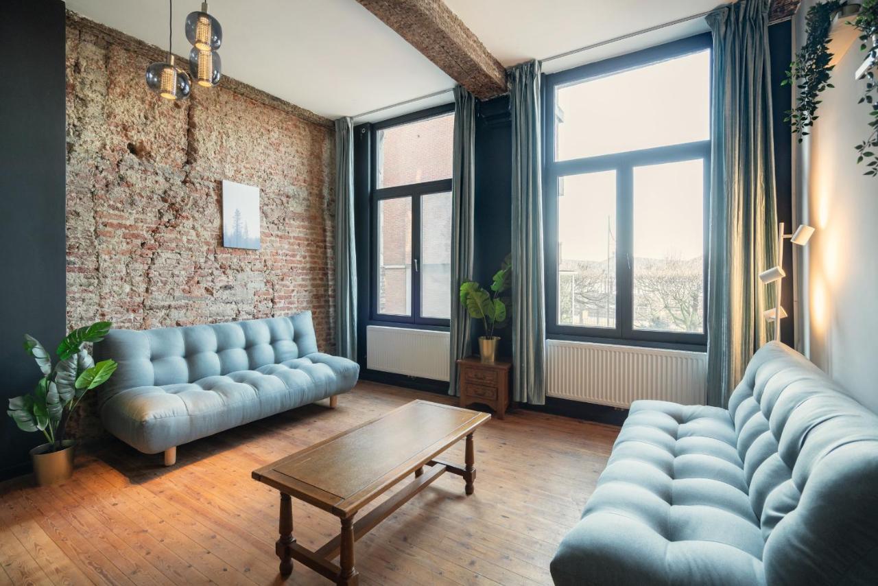 Charming Two-Bedroom River Side Apartment Антверпен Екстер'єр фото